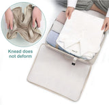 8-delige kledingtassenset, verpakkingsblokjes, compressieverpakkingszakken voor rugzak en koffer, bagage-organizer, kofferorganisator, reiskledingzakken voor kleding, schoenen, ondergoed, cosmetica, kaki