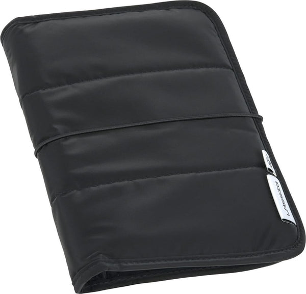 Babyluiertas met aankleedkussen en vak voor vochtige doekjes voor onderweg/Changing Pouch zwart