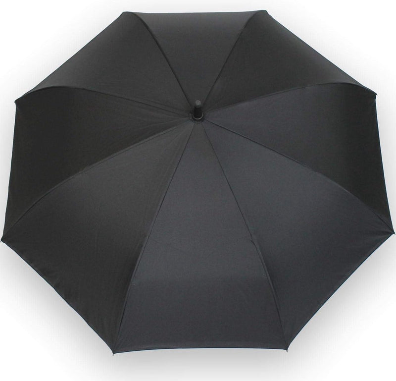 Omkeerparaplu automatisch - kan ondersteboven worden geopend, Zwart/Donkerrood, Omkeerparaplu