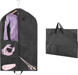 Kinderkledingtas met 5 vakken, opvouwbare kinderkledingzak, korte kledinghoes, voor eenvoudige organisatie voor dansers, optredens, wedstrijden, schoonheidswedstrijden, reizen en meer