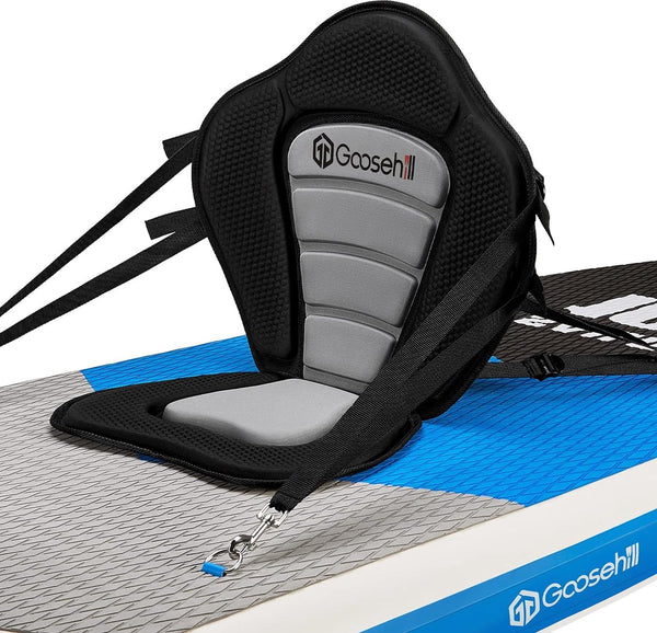 SUP-zitting, afneembare kajakzitting voor stand-up paddling board, comfortabele en eenvoudige installatie, veelzijdig aanpasbaar aan SUP, sit-on-top kajaks