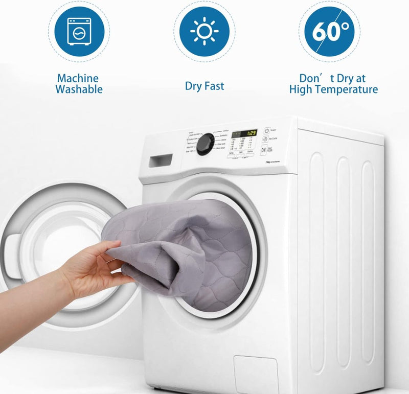 Puppy-onderlegger, incontinentie-onderlegger, wasbaar, trainingsmat voor huisdieren, hondenmat, vloerbescherming, wasbaar, herbruikbaar, antislip onderlegger voor puppy's, honden en katten, 75