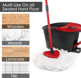 mop-vervangingskoppen, geschikt voor alle Velida spin-mop vloermoppen, spin-mopkop, 3 stuks