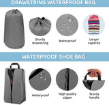 Kofferorganizer, set van 7 verpakkingsblokjes compressie kofferorganizer set verpakkingsblokjes compressie, ultralichte reisorganisator verpakkingstassen voor koffers met cosmetische tas, grijs