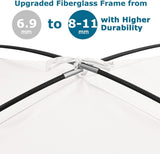 Strandschelpen voor 4-5 personen, draagbare strandtent met uv-bescherming 50+, familie-zonnetent strand met 2 mesh-ramen, snelle montage, eenvoudig dragen, parasol, strandtent voor buiten