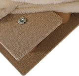 huisdiertrap, kattentrap, hondentrap met pluche overtrek, kleur naar keuze