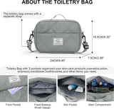 Dames reistas 40 x 20 x 25 cm Handbagagetas Weekendtas Zwemtas Waterdichte reistas Plunjezak Fitnesstas Trainingstas Dames voor Reizen Gym Grijs