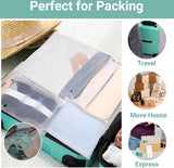 Zip Bags Kleding, 50 stuks 35 x 30 cm Zip Bags, Groot, Reistas, Kleding, Plastic Zak met Rits voor kleding, Handdoeken, Documenten, Reisaccessoires