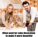 Siliconen Kant Fondant Mallen, Siliconen Kant Mat voor Taart Decoratie, Siliconen Mal Vellen voor Fondant, Chocolade, Suikerpasta, Boter (4 Gaten Raster)