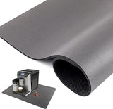 Koffiezetapparaat afdruipmat, 40 x 50 cm, sneldrogende afdruipmat voor serviesrek, keuken, koffiezetapparaat, badkamer, toonbank, bar (grijs)