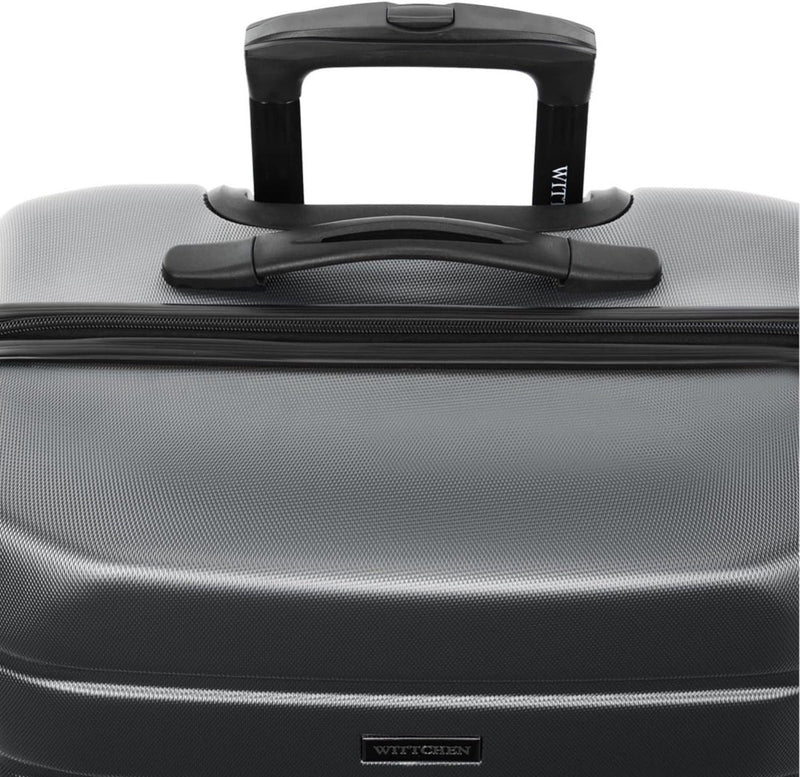 reiskoffer rolkoffer trolley, grijs, handbagage