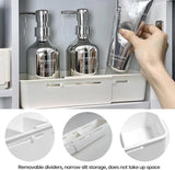 Ladeverdelers, 2 stuks Ladeorganizer Ladeorganizer Ladeverdelers Verstelbare ladeorganizer Kantoorladeverdeler Ladeverdeler Ladeorganizer (wit)