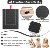 Krabplank voor honden, krabplank voor hondennagels met geïntegreerde traktatiedoos Schuurpapier Multifunctioneel stressvrij krabkussen voor honden voor nagelverzorging van huisdieren Schuren