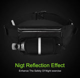 Heuptasje voor bidon, waterdicht, afsluitbaar flessenvak voor mobiele telefoon, 6,6 inch, joggen, fietsen, reizen, hardlopen, drinkgordel, heuptas, dames en heren.