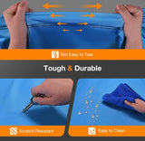 Universele autoafdekking, waterdicht, ademend, volledige garage, autozeil tegen regen, zon, stofbescherming, compatibel met Golf, Astra, Leon, Focus. Afdekzeil voor hatchback (415 tot 450 cm)