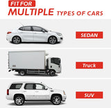 Draagbare hangende auto-prullenbak Waterdicht Lekvrij Opvouwbaar Universele achterbank prullenbak Verwijderbaar Duurzame auto-prullenbak Zwart (grijs)