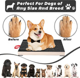 Krabplank voor honden, krabplank voor hondennagels met geïntegreerde traktatiedoos Schuurpapier Multifunctioneel stressvrij krabkussen voor honden voor nagelverzorging van huisdieren Schuren