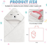 Handdoek met capuchon Babyhanddoek kap 80 x 80 cm babybadhanddoek Babyhanddoek met badhanddoek met capuchon Babyhanddoeken pasgeboren handdoeken met capuchon Babybadhanddoek babybadhanddoek pasgeboren