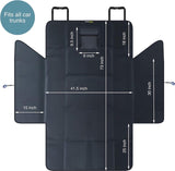 Kofferbakdeken voor honden XXL, kofferbakbescherming voor elke auto, antislip coating, robuuste hondendeken met zijbescherming, 185 x 105 x 36 cm