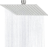 Regendouche 12 inch regendouchekop, vierkante inbouwdouchekoppen, douchekop, waterval, regendouche van roestvrij staal met anti-kalk sproeiers