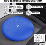 Balzitkussen 33 cm inclusief pomp, noppenkussen, luchtkussen, anti-burst zitkussen, balanskussen, core, rug, fitnesscoördinatie en rugtraining (Zenfeel)