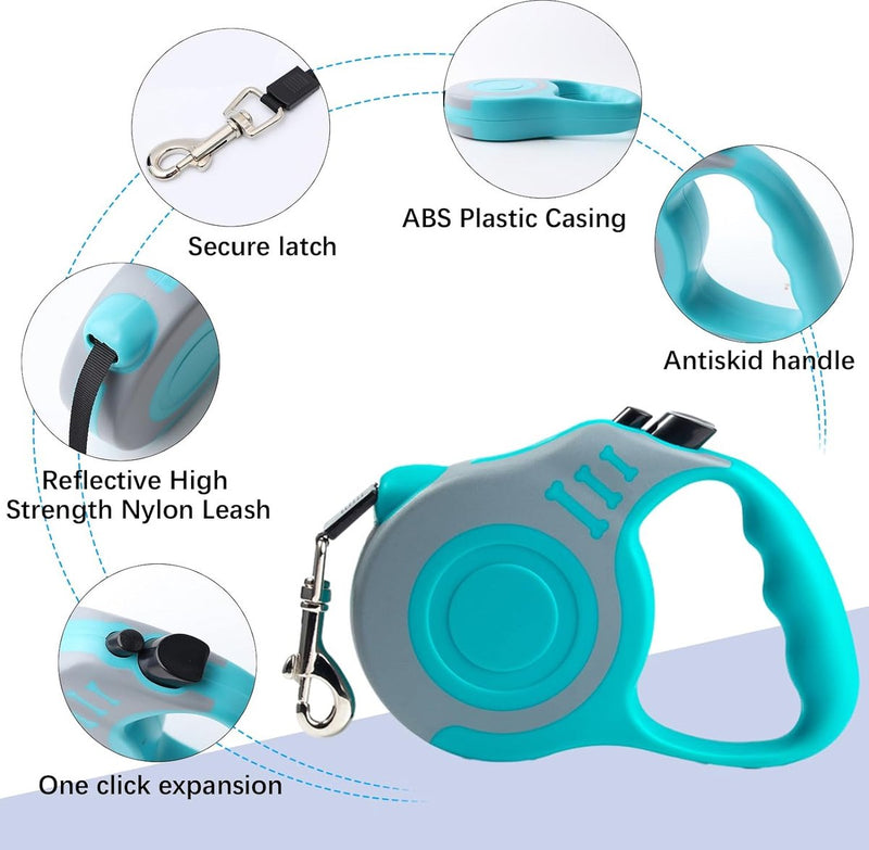 Kattentuig en kattenriemset, automatisch intrekbare hondenriem met tuigje voor katten, ontsnappingsbestendige kattenriem, kattentuigjeset met riem voor katten, kittens, honden