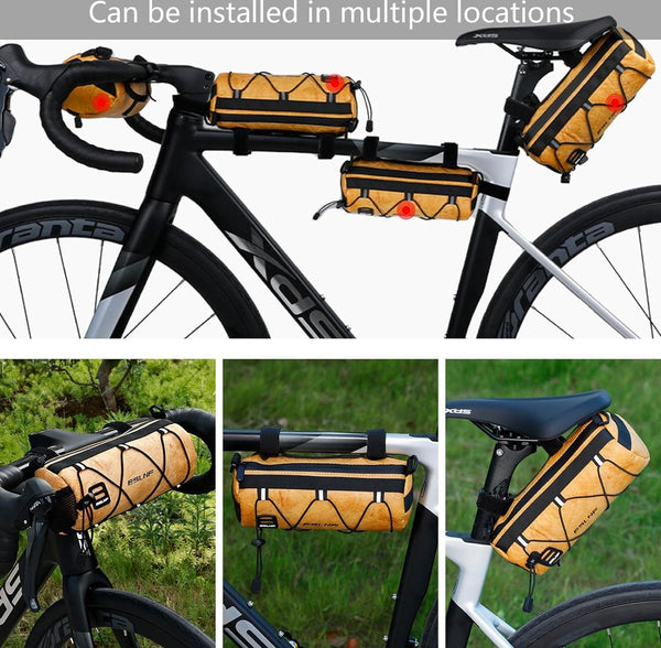 Fietstas, frametas, waterdicht, fietsslottas, frametas voor mountainbikes, driehoekige tas, ideale keuze voor dagelijks gebruik.