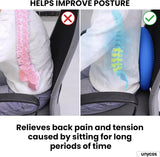 Balzitkussen 33 cm inclusief pomp, noppenkussen, luchtkussen, anti-burst zitkussen, balanskussen, core, rug, fitnesscoördinatie en rugtraining (Zenfeel)