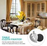 Set van 8 tafelkleedgewichten met magneet, bloemenblad, extra zware magnetische gewichten voor buiten, binnen en buiten