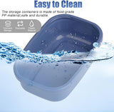 Kleine dozen met deksel, plastic, 8 stuks, 110 ml vershouddozen, herbruikbare dozen voor het invriezen, mini-vriesdozen bewaren van levensmiddelen, snackbox, broodtrommel, accessoires,