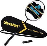 100 % Graphit badmintonracket, carbon, badmintonracket, S330, veel talent, perfecte badmintonracket, met opbergtas