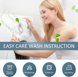 Set van 2 outdoorgordijnen, zonwering & inkijkbescherming, balkongordijn, outdoorgordijn, waterdicht, gordijn met inslagringen, paviljoen en terras, H 243 x B 132 cm, cappuccino