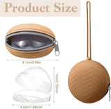 5 stuks fopspeendozen voor onderweg, 2 stuks siliconen fopspeen-opbergdozen en 3 stuks transparant plastic fopspeendozen voor baby's, meisjes en jongens (bruin + donkergrijs)