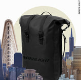 Waterdichte rugzak Dry Bag 35l - rugzak met oprolbare bovenkant en gevoerde draagriem, waterdichte tas voor watersport, fietsrugzak, koeriersrugzak, trekking