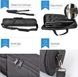 Statief draagtas, statieftas, met riem, gevoerd, waterdicht, lichtstatief, draagtas, Oxford-stof, tripod tas voor fotografie, flitslichtstandaard, standaard, monopod, 80 cm, Type 2