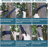 Hangmat outdoor camping hangmatten 2 personen 300 x 200 cm ultralicht draagbaar reishangmat tot 300 kg draagvermogen tuin strand dubbele hangmat parachute nylon ademend hangmat