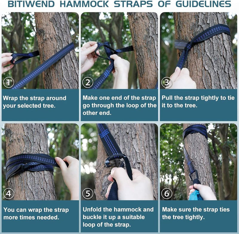 Hangmat outdoor camping hangmatten 2 personen 300 x 200 cm ultralicht draagbaar reishangmat tot 300 kg draagvermogen tuin strand dubbele hangmat parachute nylon ademend hangmat