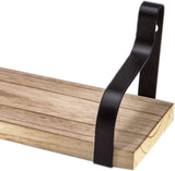 Nature Supplies Set van 4 rustieke zwevende planken Planken voor muren Wandplank Houten planken & planken Wandplank Houten plank Muur voor woonkamer, badkamer, keuken Wandplank