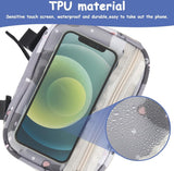 Stuurtas voor kinderen, stuurtas, fietsmand voor kinderen, afneembare fietsmand vooraan waterdichte stuurtas, fietstas voor fiets, driewieler, scooter, loopfiets