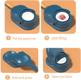 MT Kitchen - 2-in-1 Dumpling maker | Ravioli maker - Groen