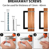 Meubelgrepen, 10 stuks, 96 mm, zwart, handgrepen voor keukenkasten, keukengrepen, moderne ladegrepen, kledingkast, kastgrepen, roestvrij staal, keuken, rechthoekig, handgrepen