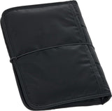 Babyluiertas met aankleedkussen en vak voor vochtige doekjes voor onderweg/Changing Pouch zwart