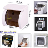 Sterke zelfklevende toiletpapierhouder, zonder boren, badkamerinstallaties, waterdicht en stofdicht