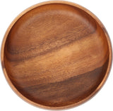 Huishoudelijke artikelen Acaciahout Grote ronde slakom