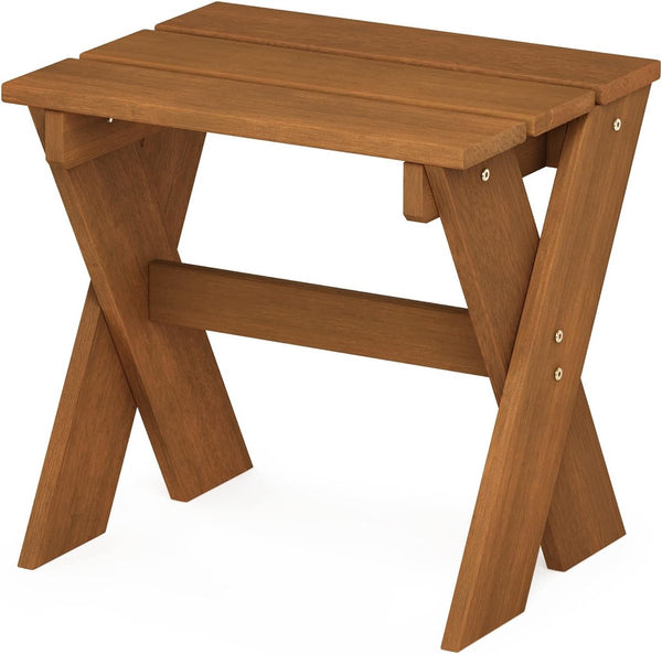 Tioman bijzettafel, bloemenstandaard, Meranti hout, naturel