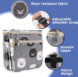 Stuurtas voor kinderen, stuurtas, fietsmand voor kinderen, afneembare fietsmand vooraan waterdichte stuurtas, fietstas voor fiets, driewieler, scooter, loopfiets