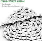 Fietsketting, 9-voudige fietsketting, 116 schakels, fietsketting-set voor MTB/Road/E-bike