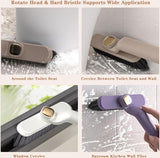 2 stuks voegenborstel voor badkamer, voegenreinigingsborstel, hoekreinigingsborstel, harde borstels, spleetreinigingsborstel, raamgroeven, reinigingsborstel, reiniging voor badkamer, keuken