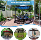 335 x 240 cm muggennet voor parasols