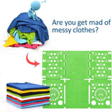 Kledingvouwer, verstelbaar, om gemakkelijk broeken, hemden, truien, T-shirts netjes op te kunnen vouwen